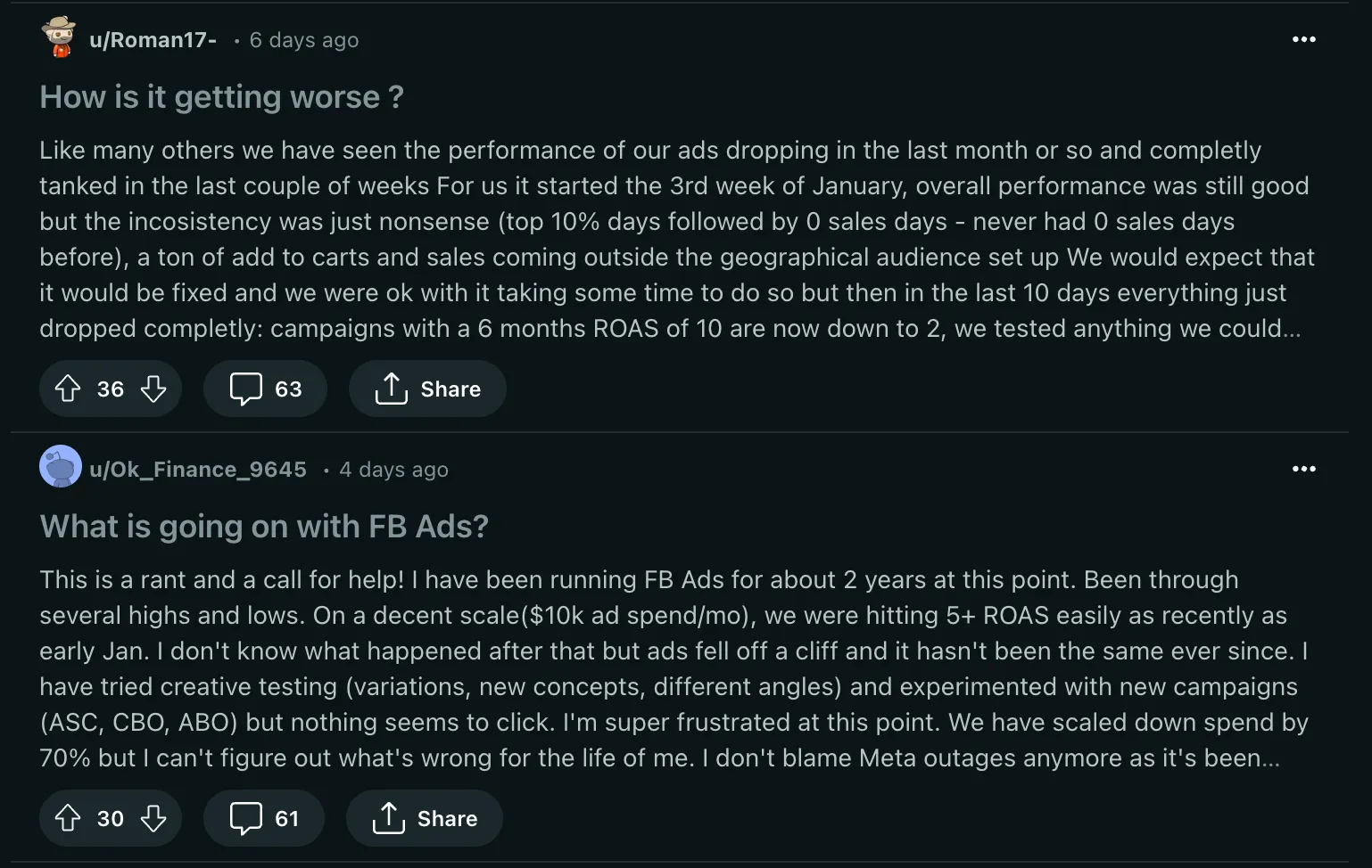 Facebook Ads Not Performing in 2024