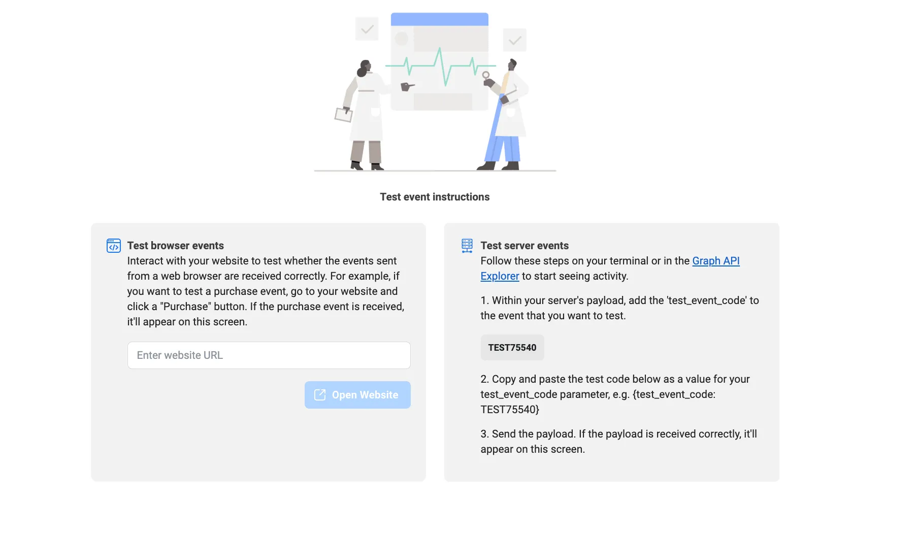 Test Facebook Pixel Events using the Meta Events Testing Tool