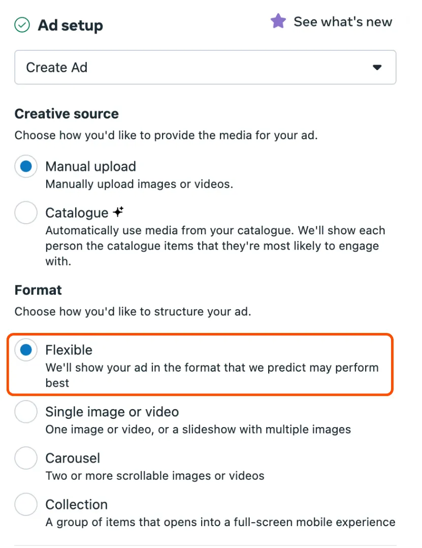 How to Use New Flexible Format In Meta Ads Manager | MIRA Marketing